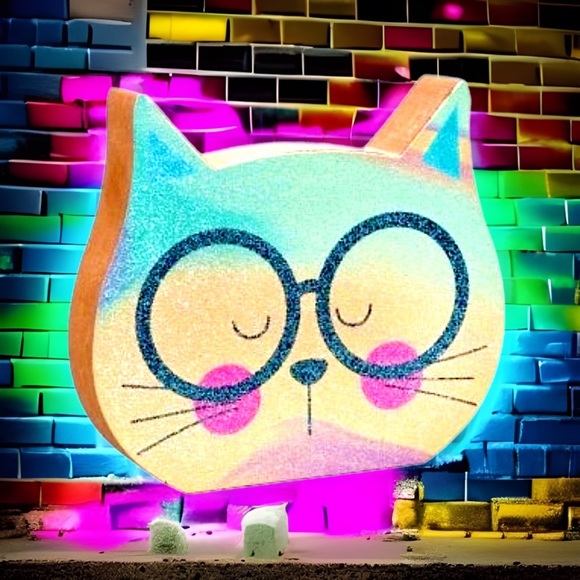 SHINY CAT DECOR NWT - Picture 5 of 10